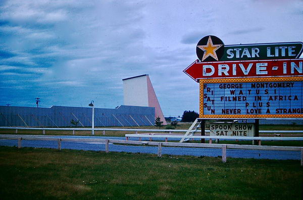 Starlite Drive-In Theatre - Old Photo From Harry Skrdla